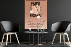 Peach Festival Poster